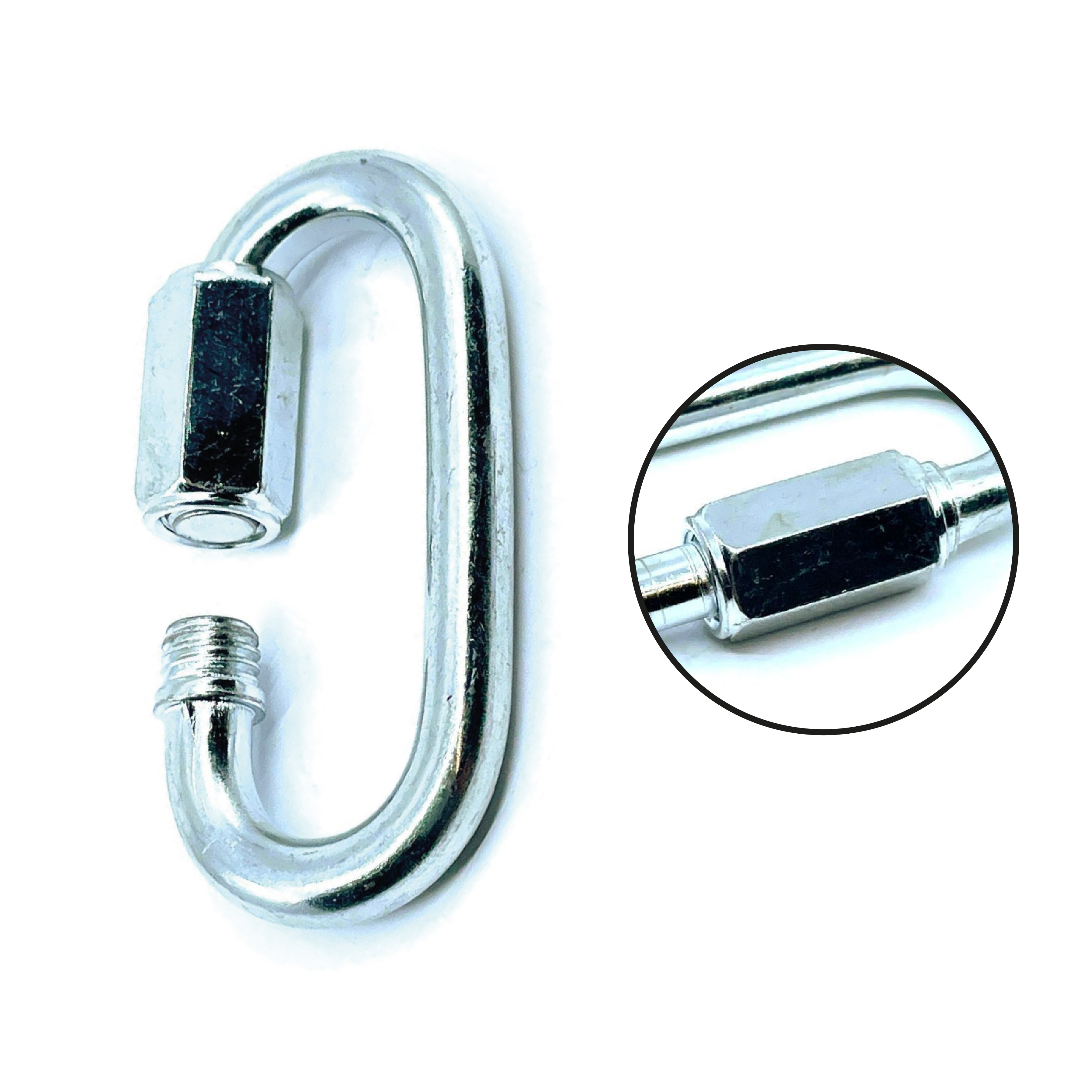 karabinka s maticou   5mm RAPID nosnosť 200kg ZN