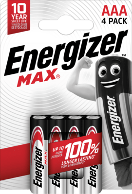 batéria Energizer E92 AAA  MAX - batérie /monočlánky/ | MasMasaryk