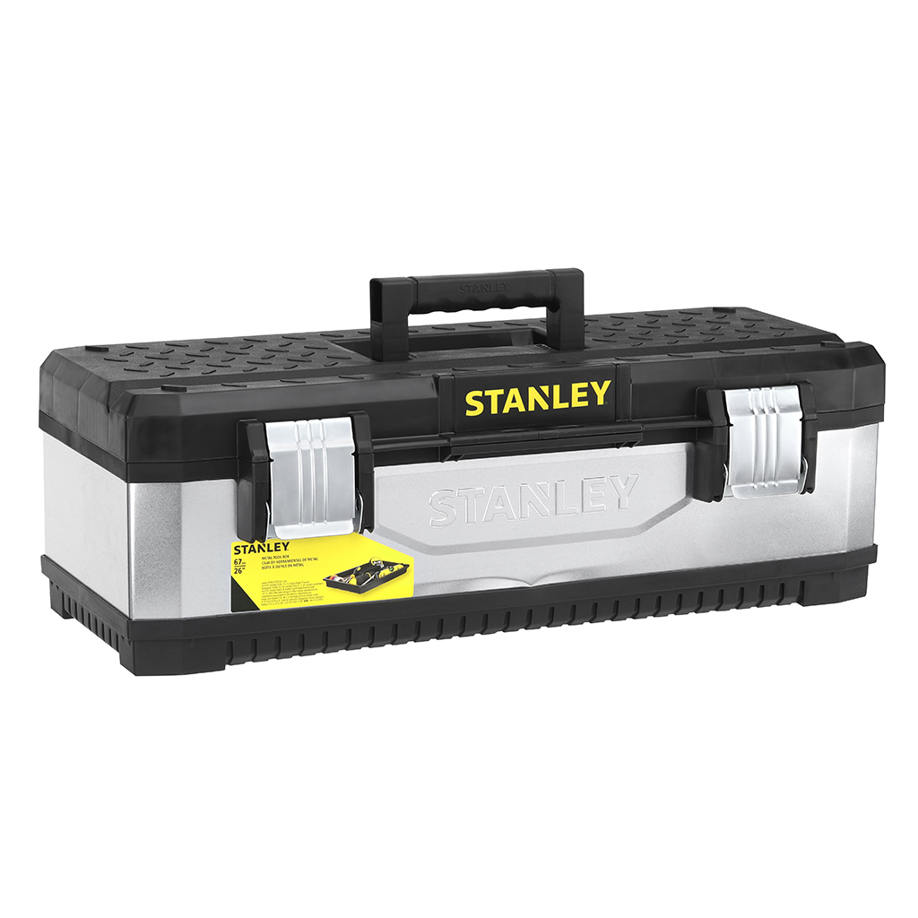 STANLEY box kovoplastový galvanizovaný            1-95-618 - Kufríky,tašky,kapsičky na náradie | MasMasaryk