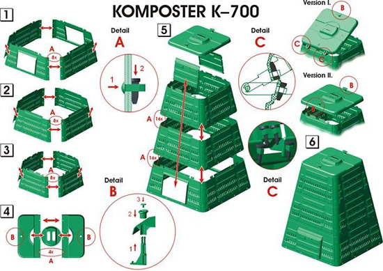 AL-KO kompostér K 700 112117 - Záhrada a dom | MasMasaryk