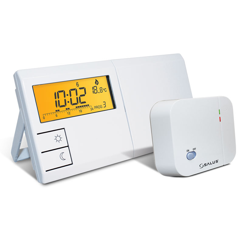 SALUS termostat týždenný program 091FLRF  bezdrotovy - meranie a regulácia | MasMasaryk