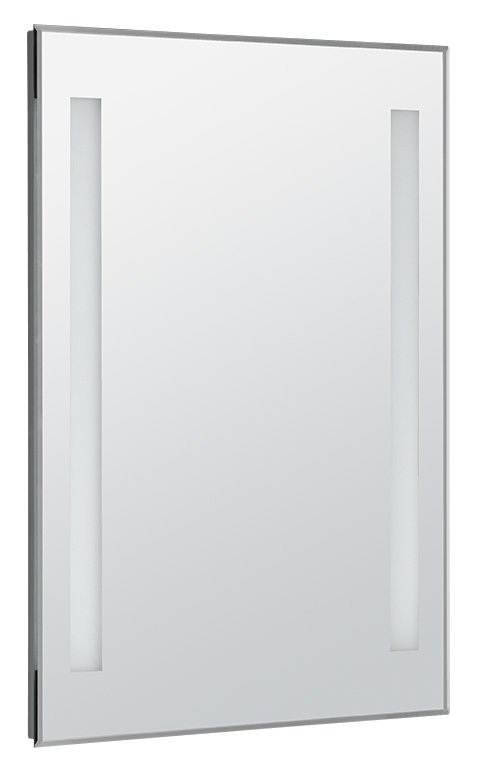 zrkadlo ATH52 50x80 LED osvetlenie, vypínač, sklenená polička - Zrkadlá | MasMasaryk