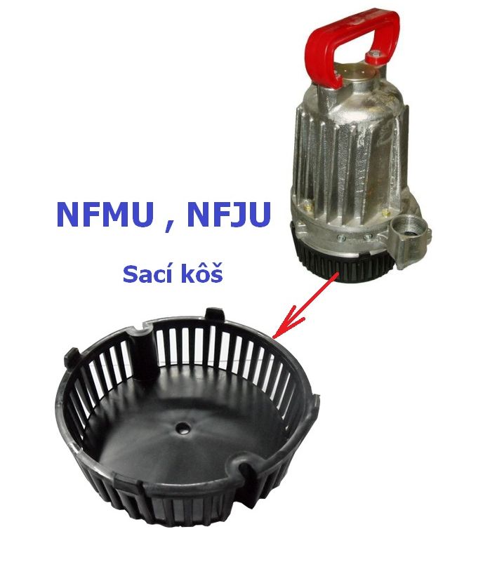 náhradný diel NFMU sacie sito-koš - ND k čerpadlám | MasMasaryk
