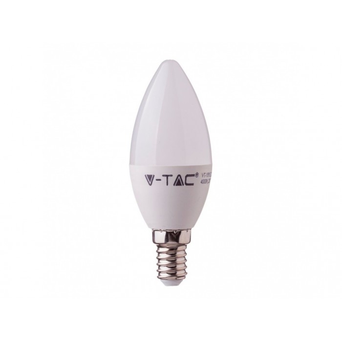 žiarovka E14 5,5W LED V-TAC DL C37 sviečka 172 - žiarovky | MasMasaryk