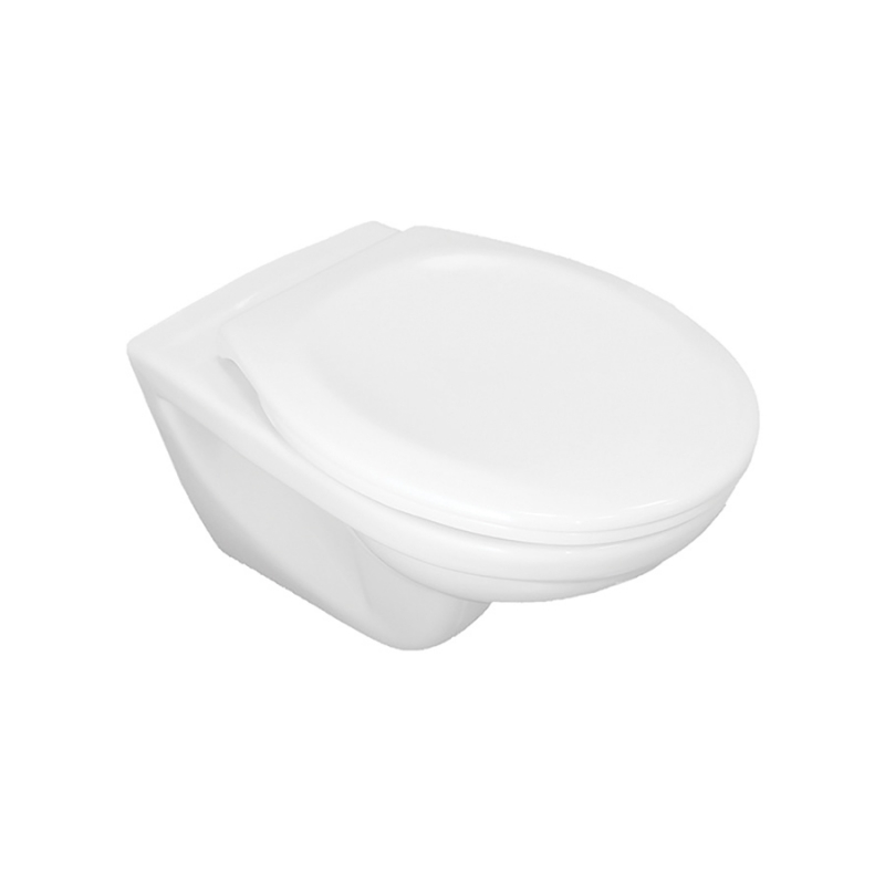 WC misa závesná DINO PACK rimless H8603770000001 so sed. ZETA duropl. SLOWCLOSE - Závesné WC | MasMasaryk