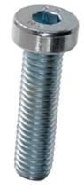 skrutka imbus M 10x 20 DIN 7984 ZN 8.8 nízka hlava
