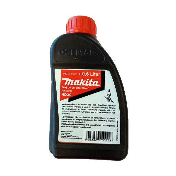 MAKITA olej do benzínu 2-takt 1l s dávkovačom 980008612 - Príslušenstvo záhradnej techniky | MasMasaryk