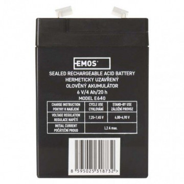 akumulátor 6V/4Ah B9641 - Náradie elektrické | MasMasaryk
