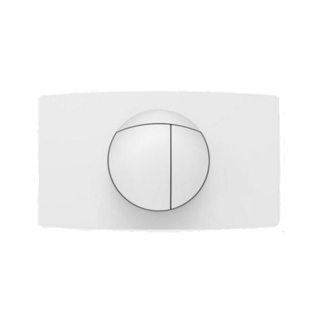 WC SANIT tlačítko 16018010000 L DUAL biele OLD veľkoformátové 33,8 x 19,6 cm - Tovar | MasMasaryk