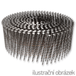 klince do klincovačky pásk.na drôte  2,5x60 točené RGN 7200ks/bal 16° - Sponkovačky, klincovačky a nitovačky | MasMasaryk