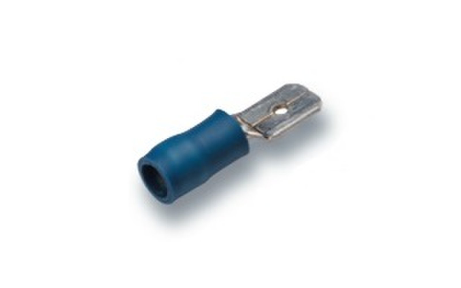 Kolík izolovaný plochý 4,8x0,8 / 1,5-2,5 modrý Cimco 180291 - príchytky a konektory | MasMasaryk