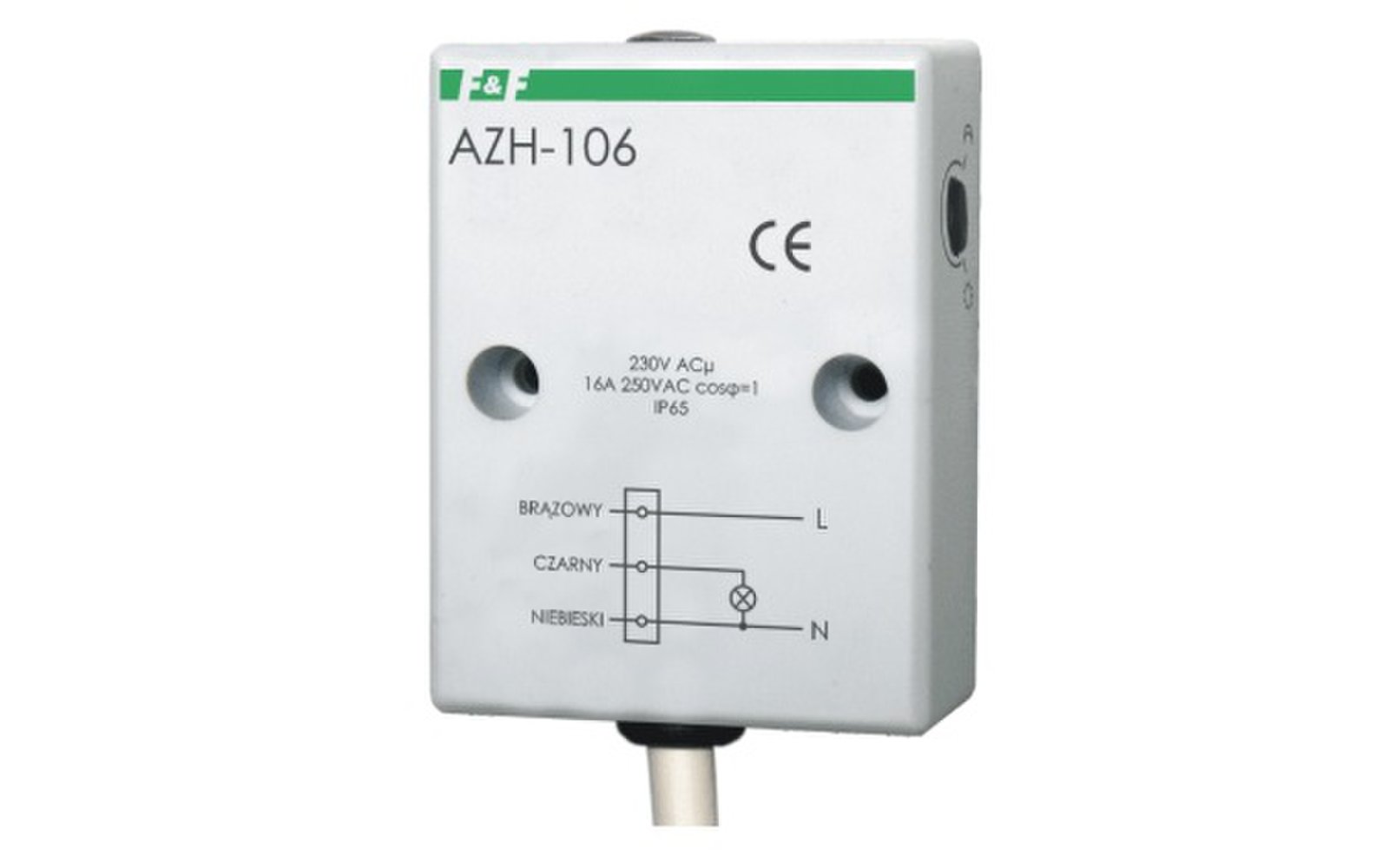 Spínač súmrakový AZH-106 n.o. - inštalačné prístroje | MasMasaryk