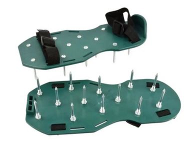 Sandále s kolíkmi na prevzdušnenie . trávnika L-30cm - motyky,rýle,lopaty,hrable | MasMasaryk