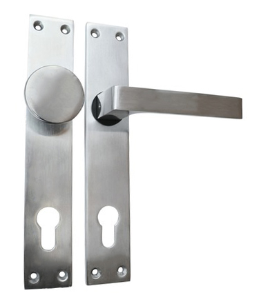 štít dverný+guľa pevná pre vložku 90/FAB 26087  hliníkový AL - Príslušenstvo k dverám a oknám | MasMasaryk