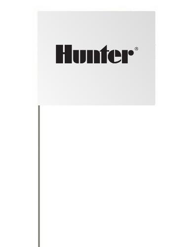 Hunter Značkovacia vlajka biela - závlahy | MasMasaryk