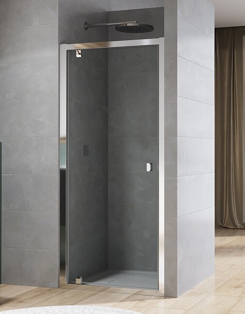 sprchový kút ARELIA D20T1 090 40 07 jednokrídlové dvere, 5 mm sklo, 1900 výška, posunutý bod otáčania  - Sprchové kúty a zásteny | MasMasaryk