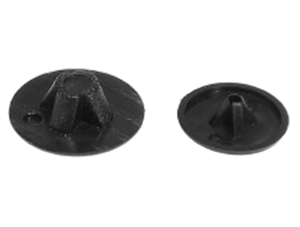 krytka plast PZ 2 na vrut černá (BS 12) - Zátky, krytky | MasMasaryk