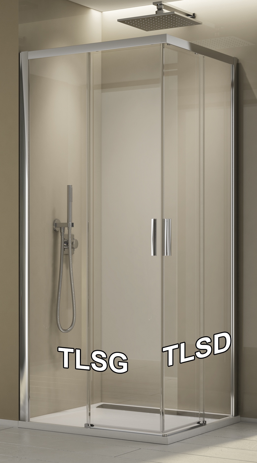 sprchový kút TOP-LINE S TLS G 090 50 07 posuv. dvere bez bariér. ľavé - Sprchové kúty a zásteny | MasMasaryk