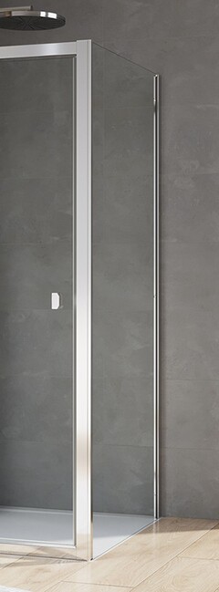 sprchový kút ARELIA D20F1 080 40 07 bočná stena, 5 mm sklo, 1900 výška - Sprchové kúty a zásteny | MasMasaryk