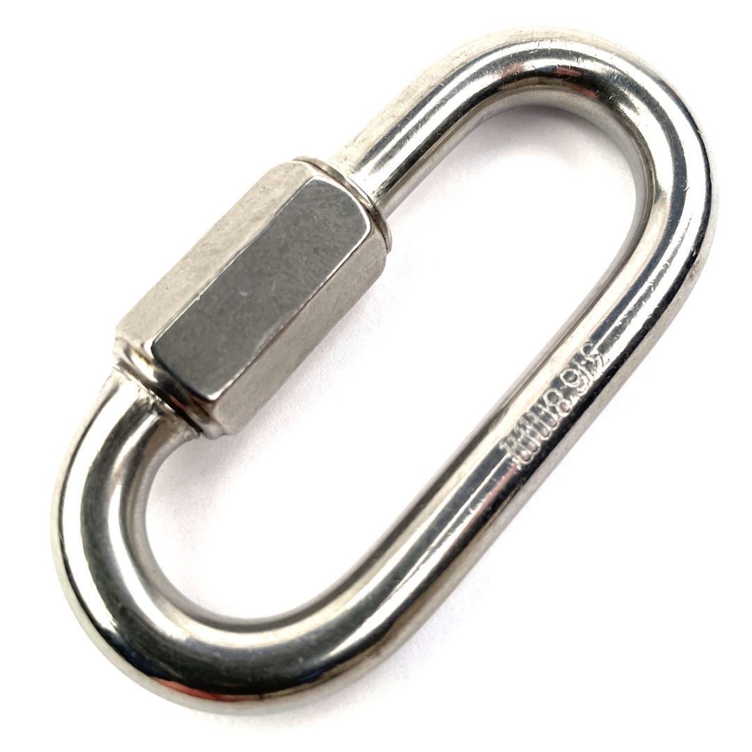 karabinka s maticou 12mm RAPID A4  nosnosť 450kg nerez