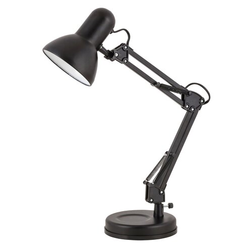 stolová lampa  DUSTIN, čierna  - svietidlá,halogény | MasMasaryk