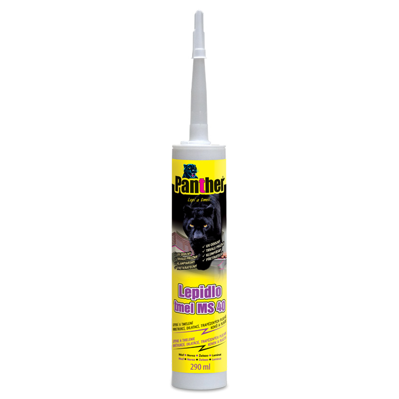 Panther polymer MS40  čierny 290ml