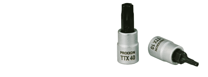 hlavica nástrčná  TORX 1/4" s otvorom T30  Proxxon  - hlavice(orechy) nástrčné, zástrčné | MasMasaryk
