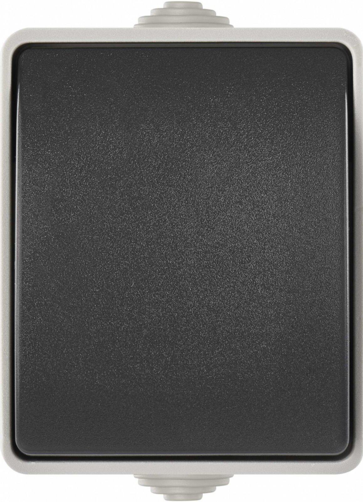 zásuvka čierno.šedá  IP54 N.O. A1397 - inštalačné prístroje | MasMasaryk