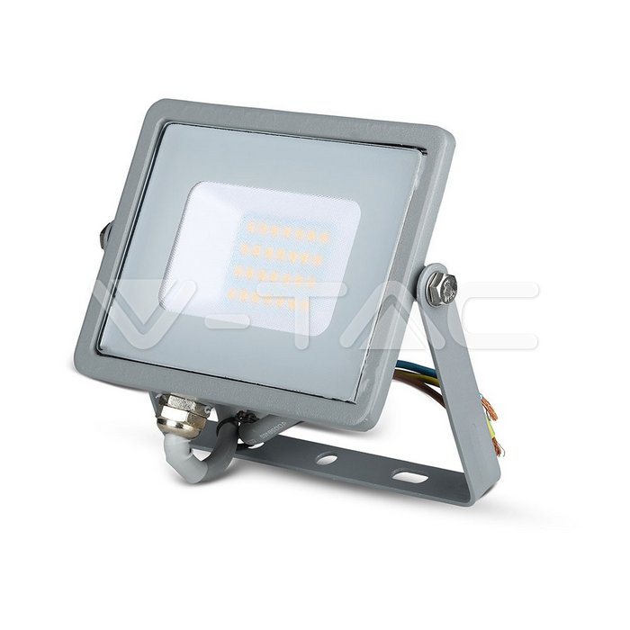 reflektor   LED  20W IP65 DB   V-TAC 446 sivý - svietidlá,halogény | MasMasaryk