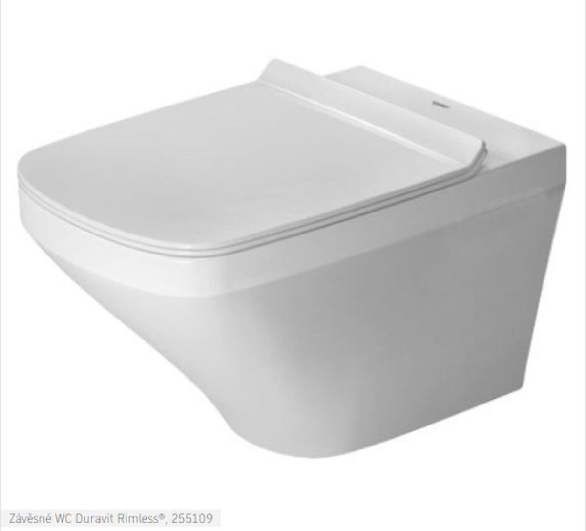 WC misa závesná DuraStyle Rimless 2551092000 hygiene glaze  DURAVIT - Závesné WC | MasMasaryk