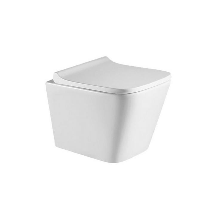 WC misa závesná ORLO rimless 49x34x35 + SLIM soft close sedátko - Závesné WC | MasMasaryk