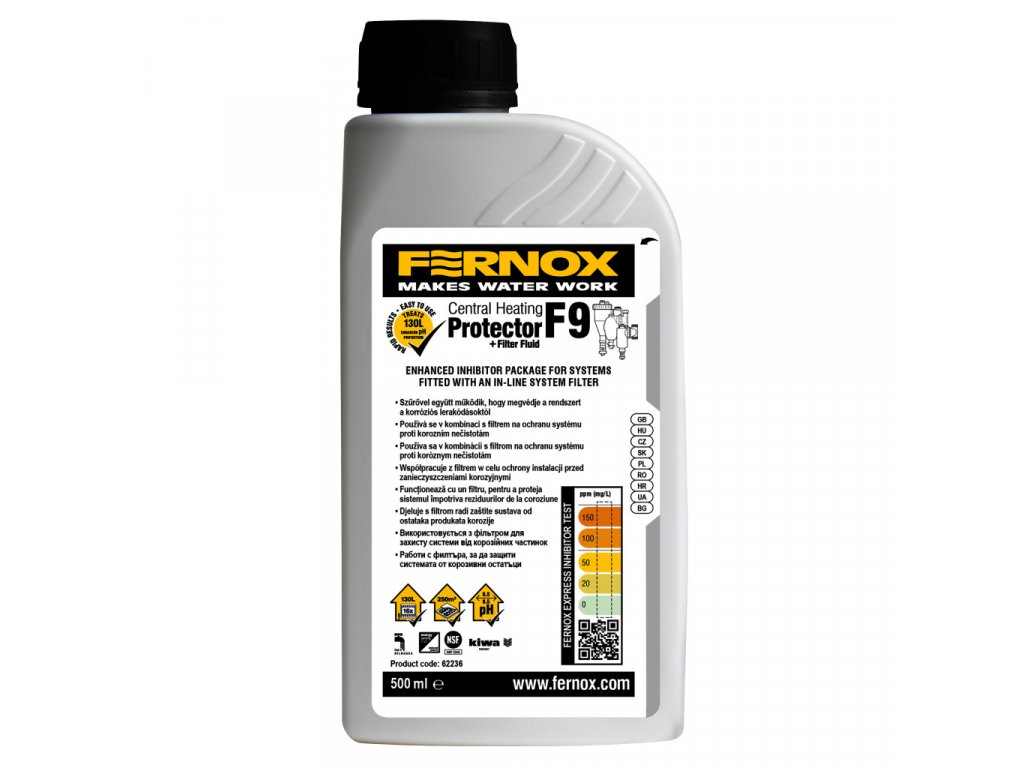 FERNOX náplň ochranná do ÚK F1 Protector + Filter FLUID - filtre a úpravne | MasMasaryk