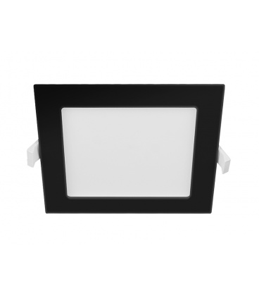 svietidlo stropné LED  6W hranaté 115mm Panlux DOWNLIGHT CCT IP44 čierne