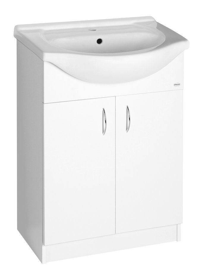 nábytok AQUALINE SIMPLEX ECO SIME650 skr. + umýv. 66x45cm