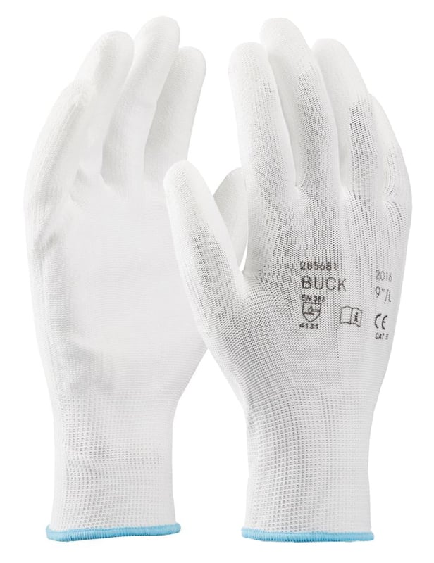 Máčané rukavice ARDON®BUCK 7  biele