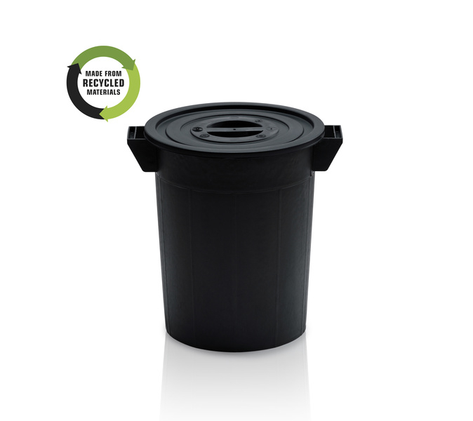 nádoba 50l čierna bez veka  963610