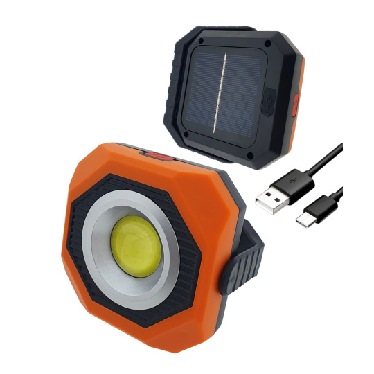 Baterka LED nabíjacie solárne pracovné svietidlo TR035R  - svietidlá,halogény | MasMasaryk