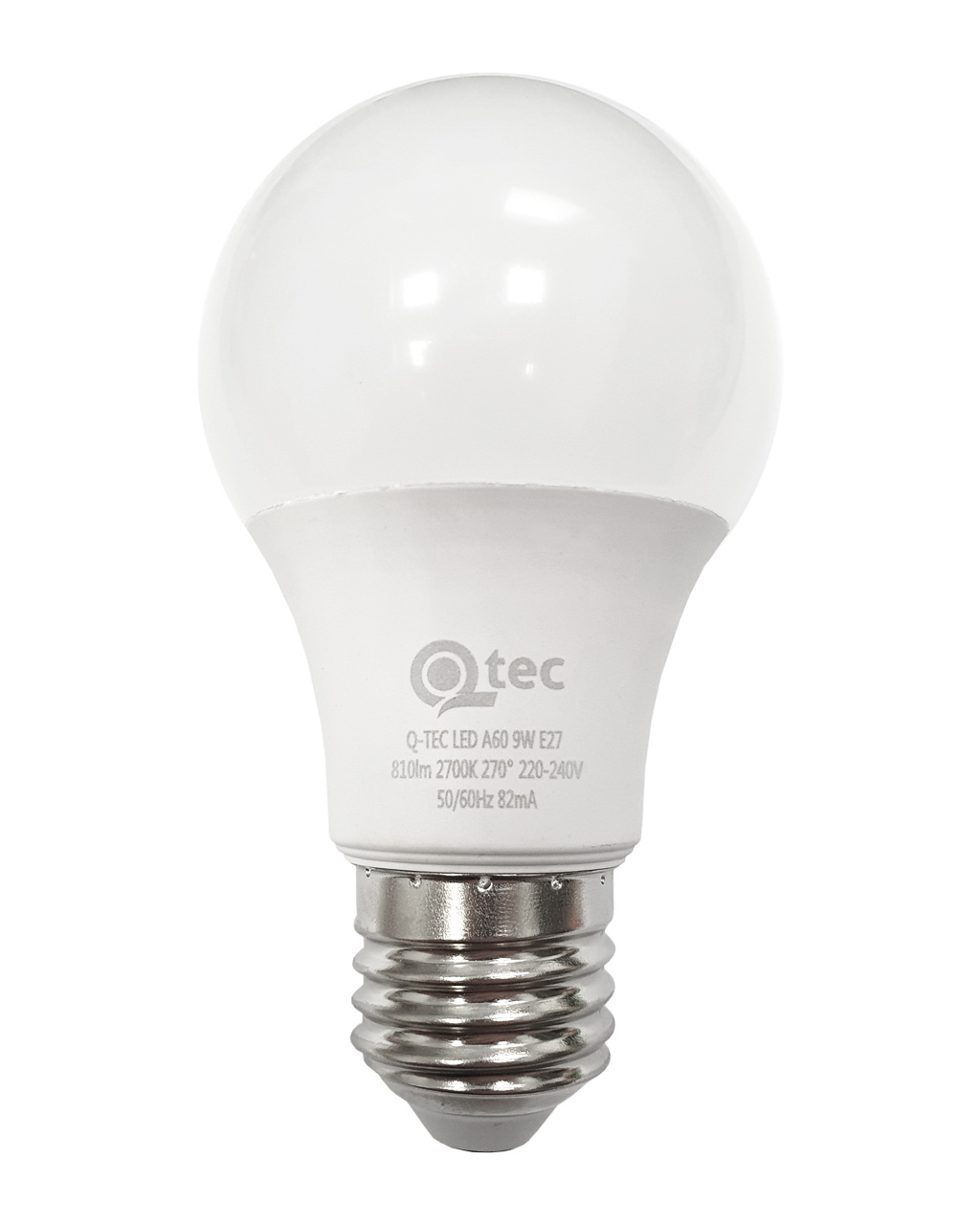 žiarovka E27 LED  9W 2700K TB   A60 -QTEC TB  - LED žiarovky | MasMasaryk