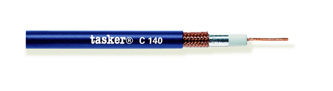 kábel koaxiálny  Tasker C 140 1x1,0mm2 tienená jednolinka - káble | MasMasaryk