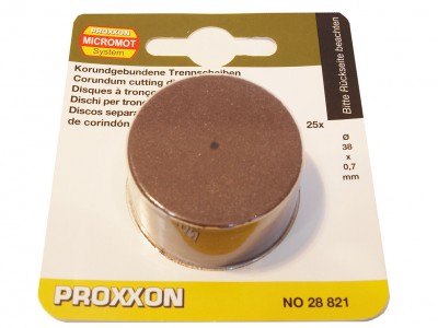 proxxon sada rezných kotúčov 25ks  28821 R-38mm - Tovar | MasMasaryk