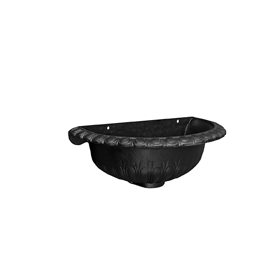 Vanička umývadla L/01-L 450x250x175mm, cast iron Liatina