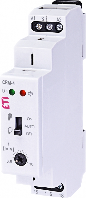 schodišťové časové relé CRM-4  ETI 02470012 - modulárne prístroje | MasMasaryk