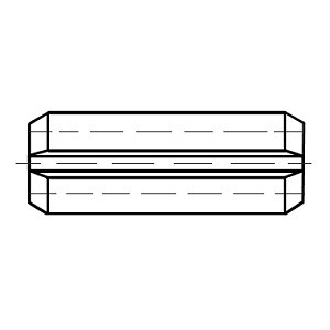 DIN 1481 kolíky pružné