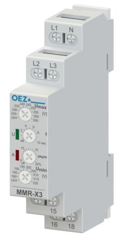 Monitorovacie relé OEZ- MMR-X3-001-A230  - modulárne prístroje | MasMasaryk