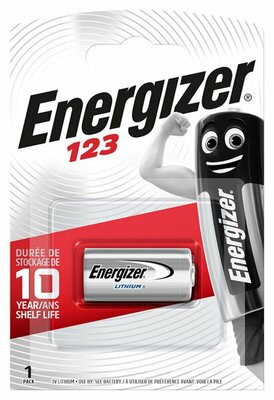 batéria Energizer CR123A/EL123AP 3V Lithium Photo - batérie /monočlánky/ | MasMasaryk