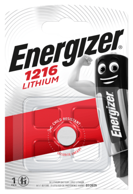 batéria Energizer CR1216 FSB1 lithium  - batérie /monočlánky/ | MasMasaryk