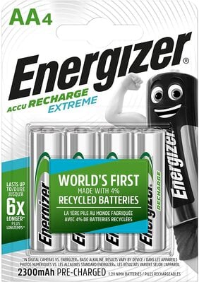 batéria nabíjateľná HR6 Energize Extreme  2300mAh NiMH AA  prednabité - batérie /monočlánky/ | MasMasaryk
