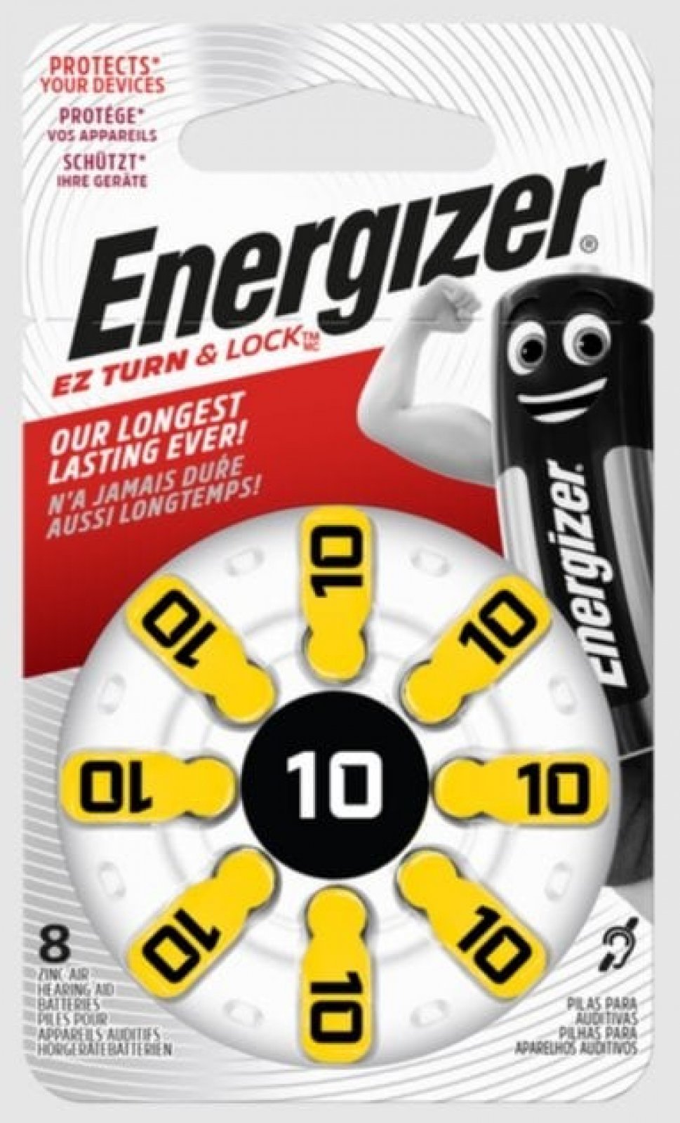 batéria do naslúchadiel Energizer 10 SP-8  - batérie /monočlánky/ | MasMasaryk