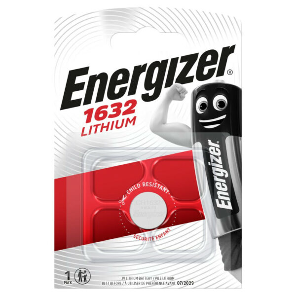 batéria Energizer CR1632 FSB1 lithium  - batérie /monočlánky/ | MasMasaryk