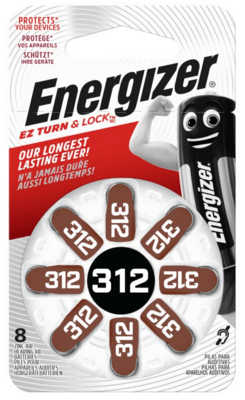 batéria do naslúchadiel Energizer 312 SP-8  - Tovar | MasMasaryk